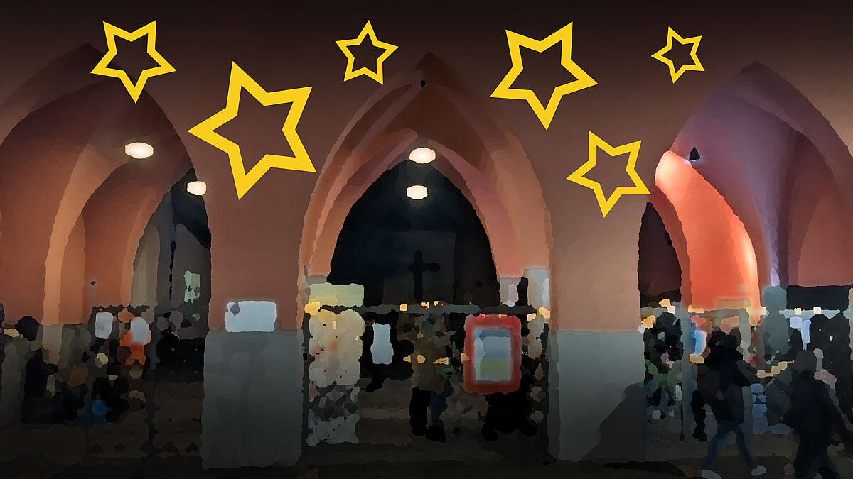 Advent unter den Arkaden